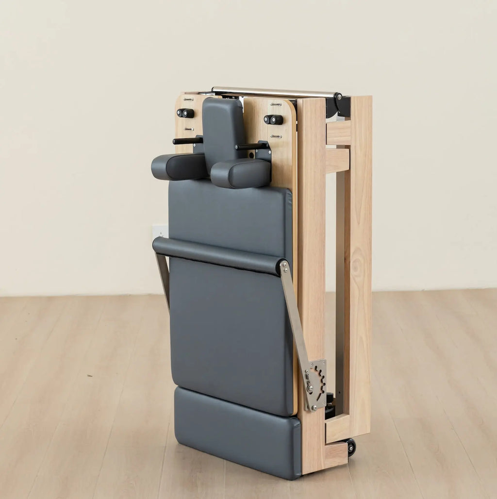 Pilates Reformer Pliable pour la maison - Bois de Chêne Aligna