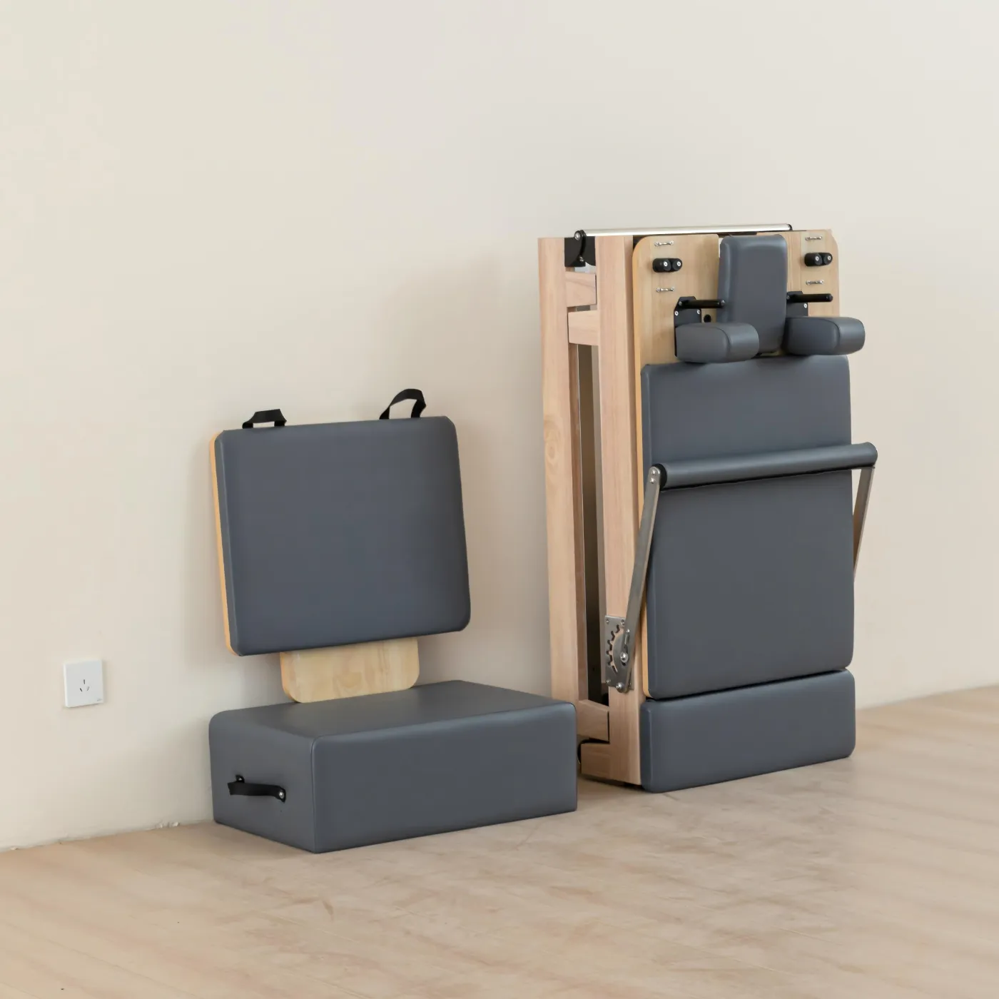 reformer pliable sur un mur Image