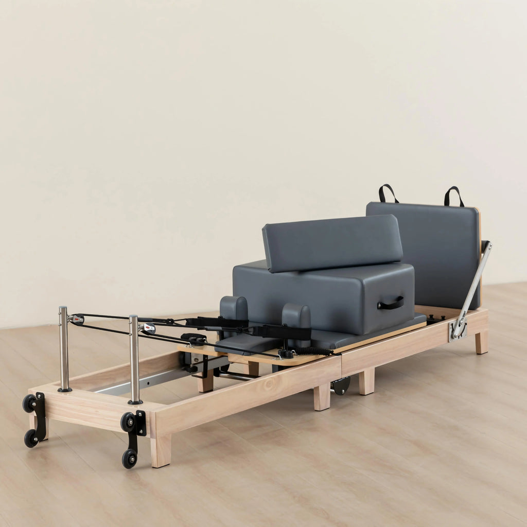 Pilates Reformer Pliable pour la maison - Bois de Chêne Aligna