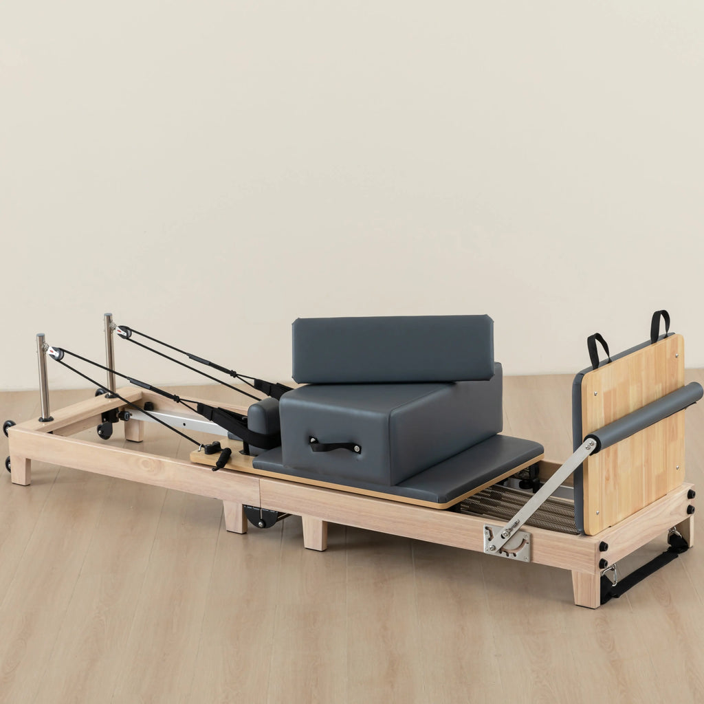 Pilates Reformer Pliable pour la maison - Bois de Chêne Aligna