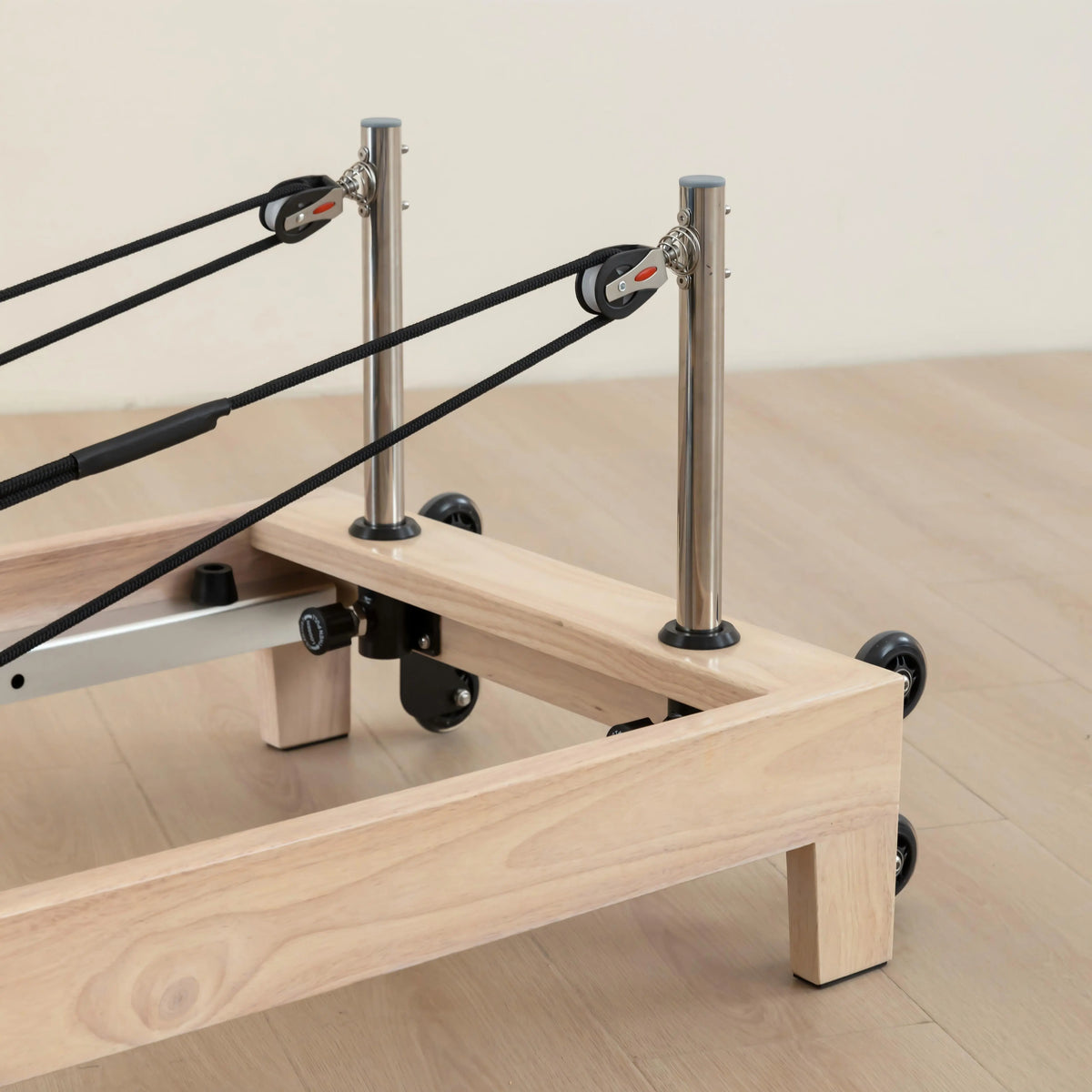 Pilates Reformer Pliable pour la maison - Bois de Chêne Aligna