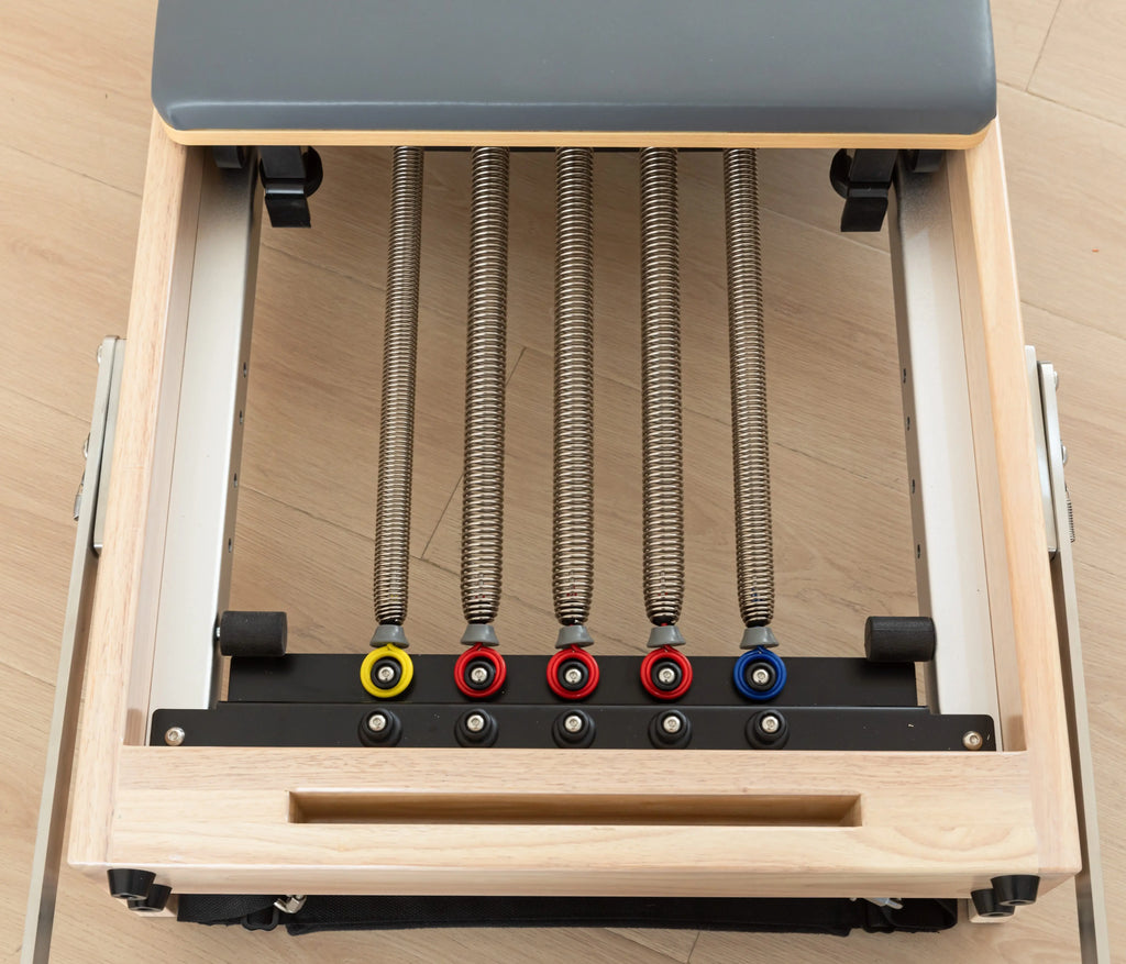 Pilates Reformer Pliable pour la maison - Bois de Chêne Aligna