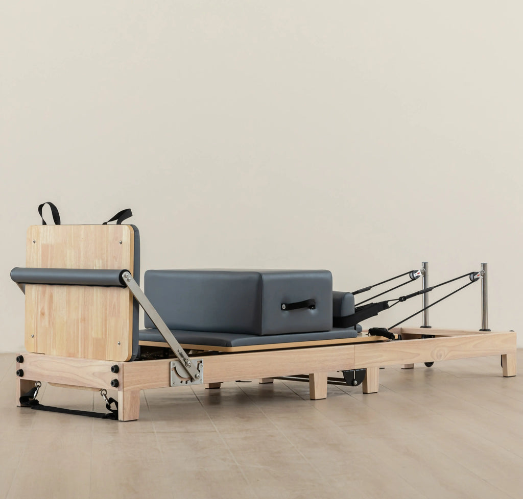 Pilates Reformer Pliable pour la maison - Bois de Chêne Aligna