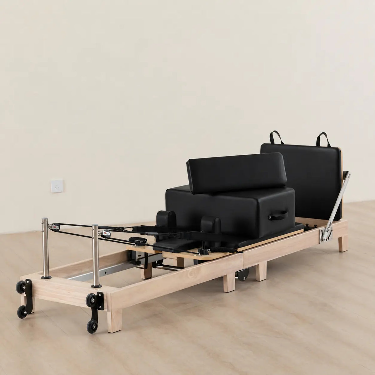 Pilates Reformer Pliable pour la maison - Bois de Chêne Aligna